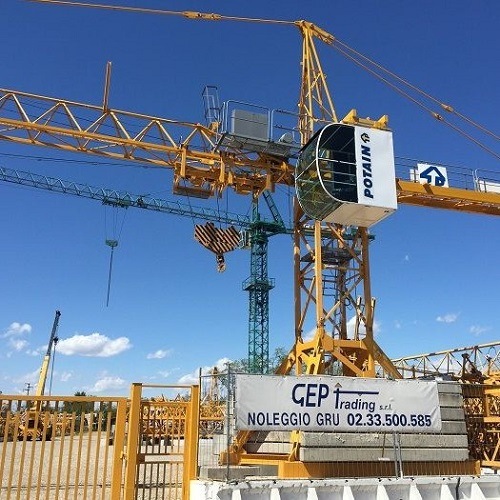 Аренда башенного крана Potain MD 125B (6 тонн)