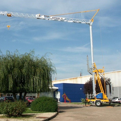 Аренда башенного крана Potain IGO 10 (1,3 тонны)