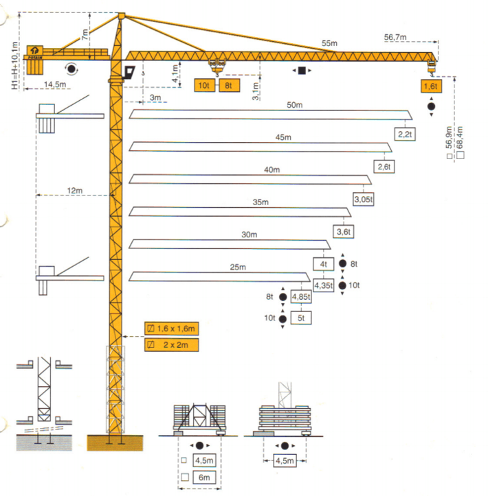    Potain MD 155